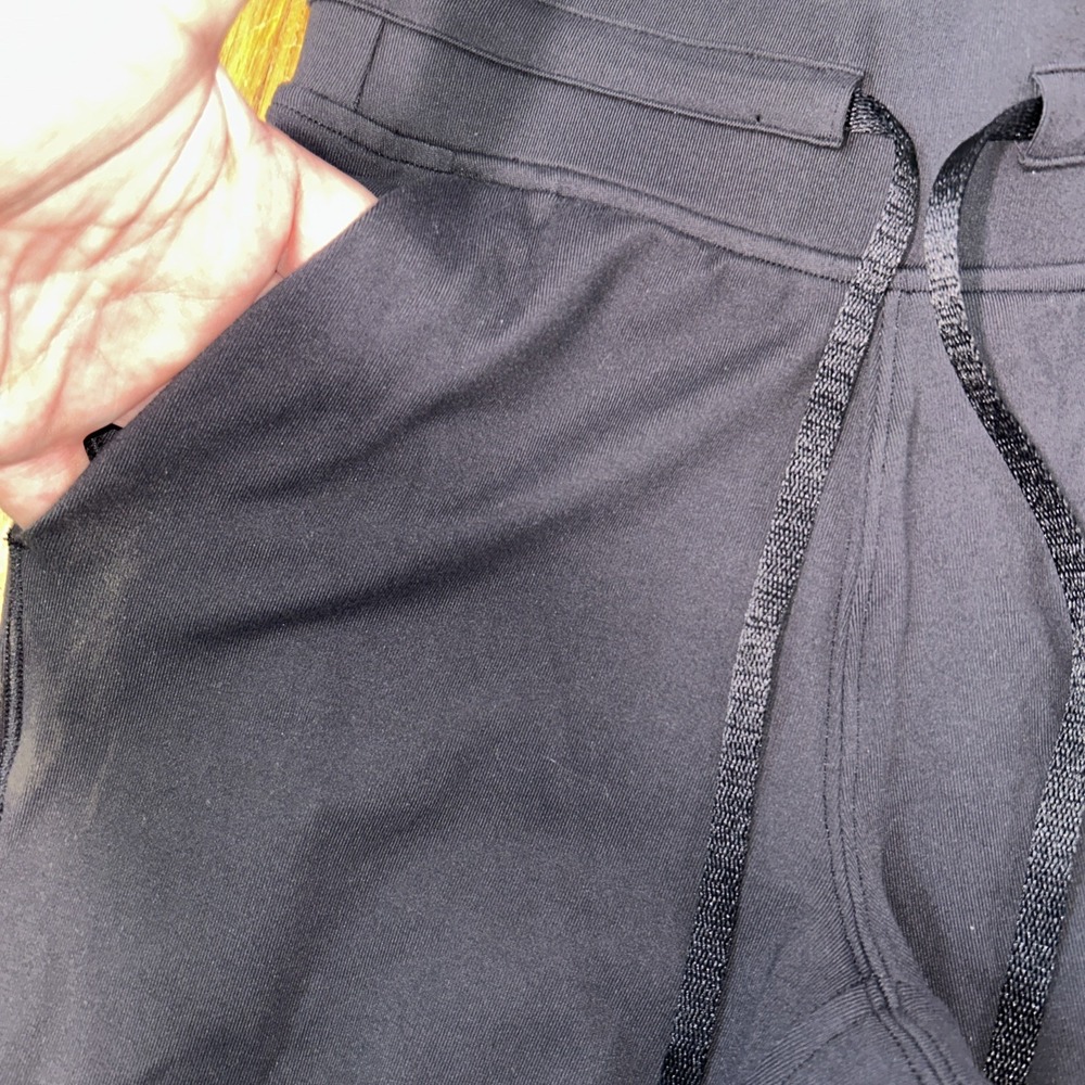 Lululemon Ready to Rulu Jogger Crop Black High Rise Pants LW6BEWS Size 0 NEW - Picture 6 of 8